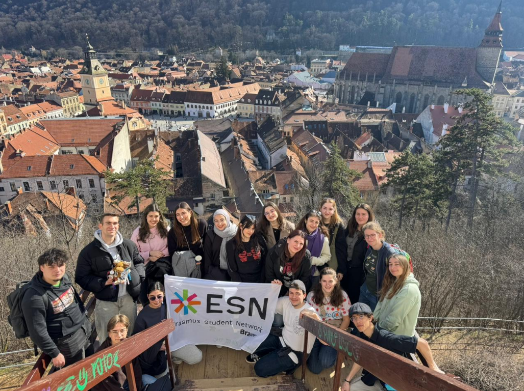 ESN Brasov at the White Tower